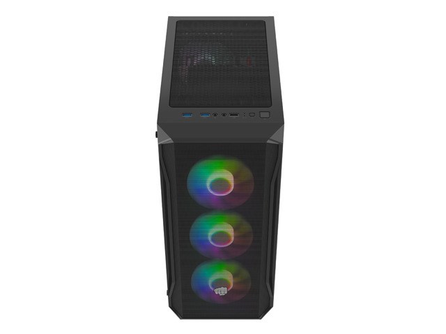Kasë Natec Fury Shobo SH4FF RGB Midi Tower, e zezë