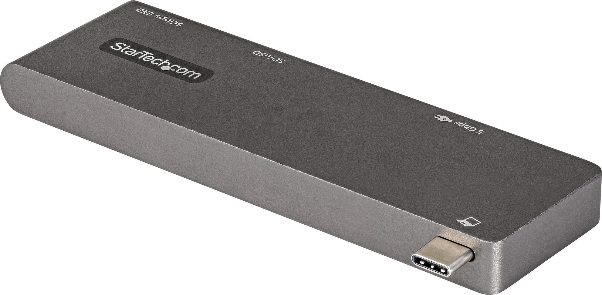 Adapter multiport USB C StarTech, HDMI 4K, Power Delivery 100W, gri