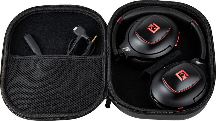 Kufje gaming wireless Ultrasone Meteor One, 40mm, me mikrofona ENC, të kuqe