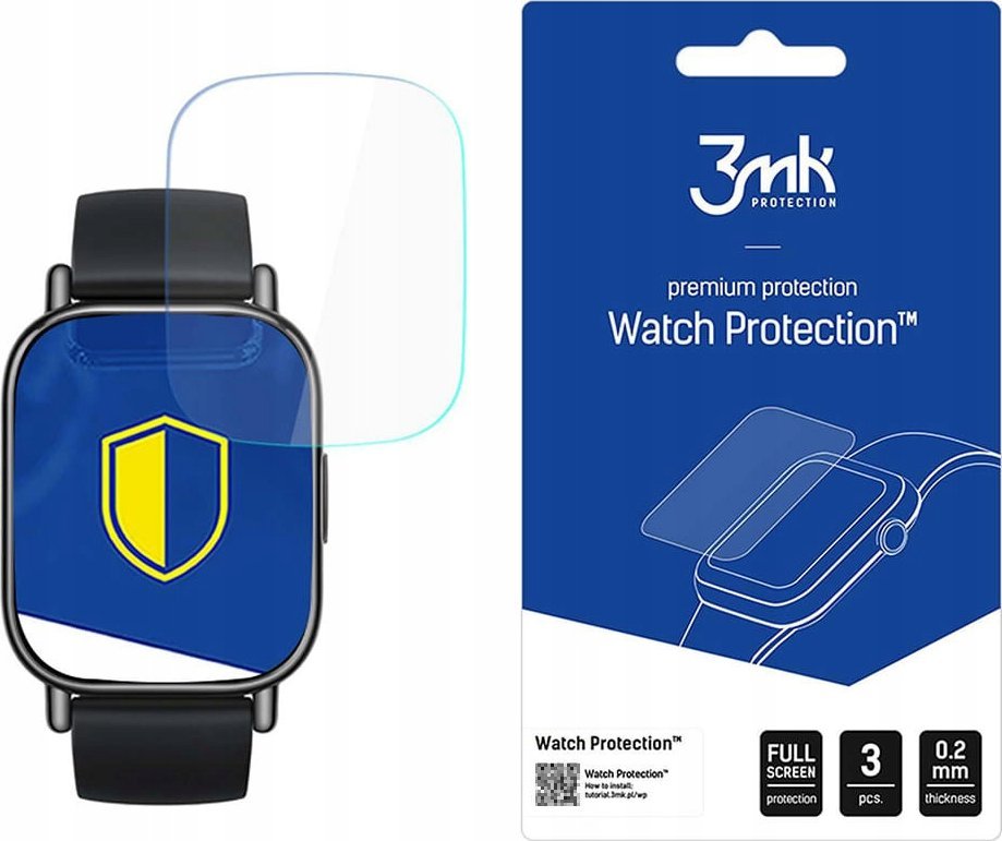 Xham mbrojtës 3mk FlexibleGlass për Redmi Watch 5 Lite, plotësisht fleksibël, transparencë e lartë