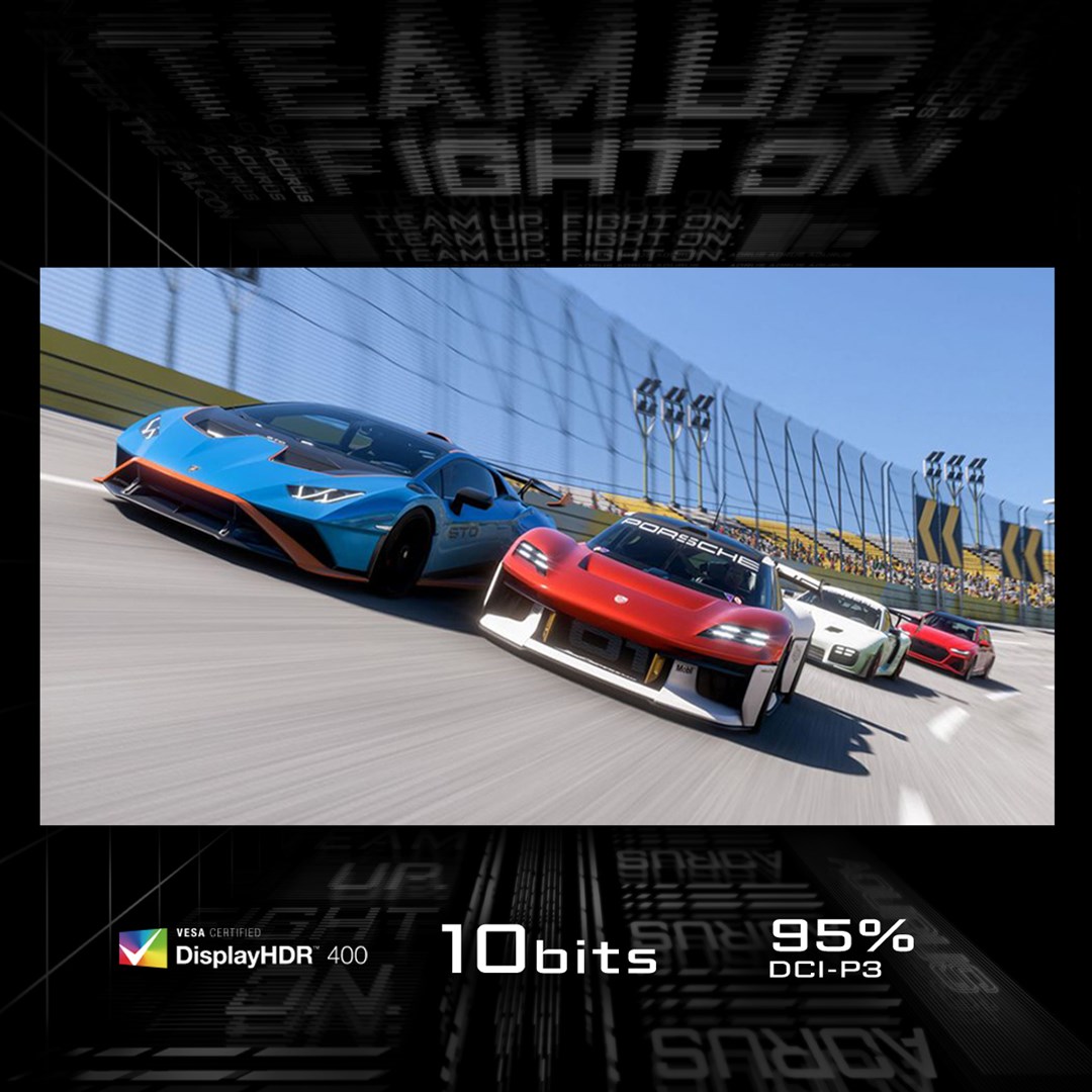 Monitor GIGABYTE M27UA, 27", 3840 × 2160 (4K UHD), 160 Hz, 1 ms MPRT, i zi