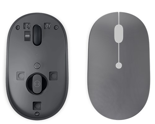 Maus Lenovo Go, USB-C, Wireless, i hirtë