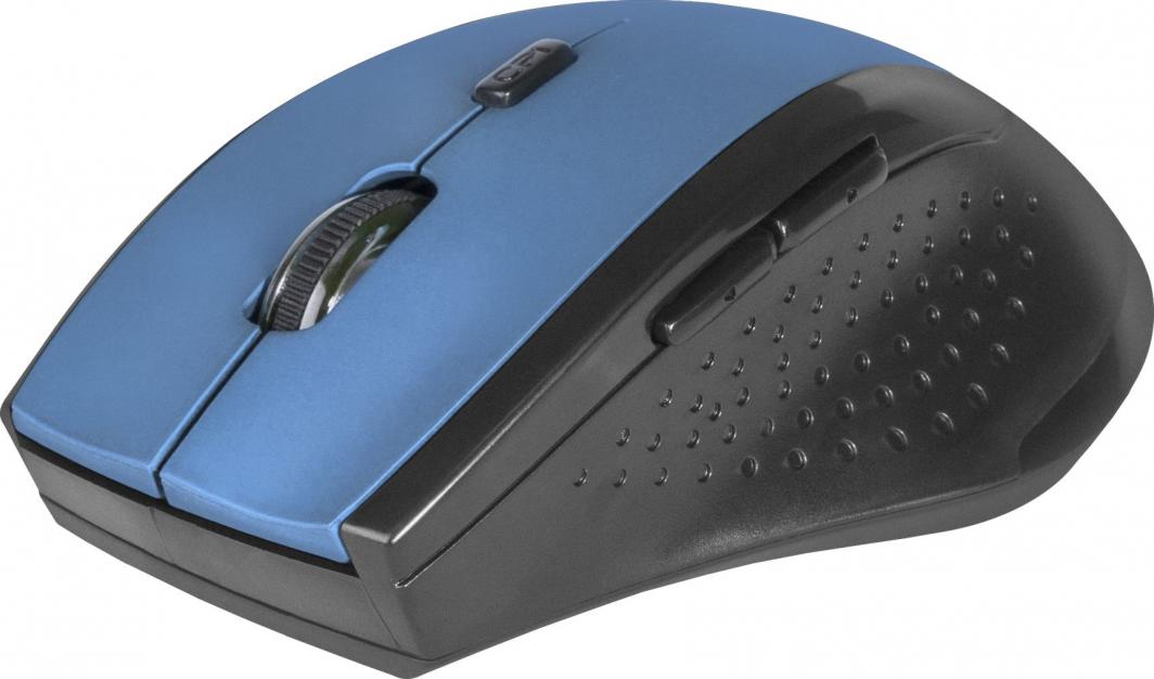 Maus Defender Accura, wireless, USB, i zi dhe i kaltërt