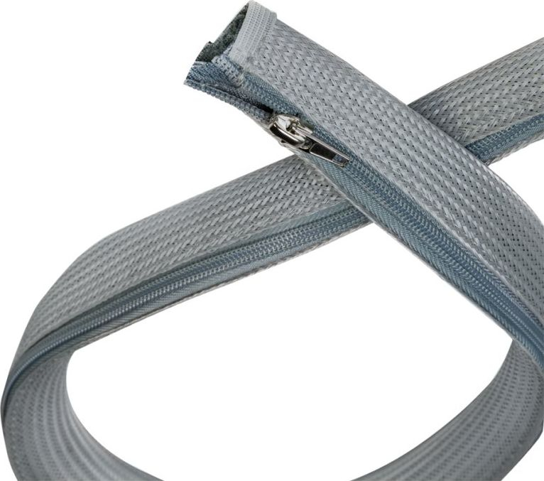 Organizues kabllosh LogiLink Cable Sheath KAB0071, mbështjellëse poliester, 1 copë, gri