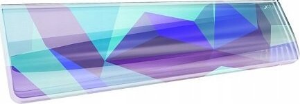 Mbështetëse kyçesh CHERRY XTRFY WR5 Compact Litus, madhësi 65%, resin transparent