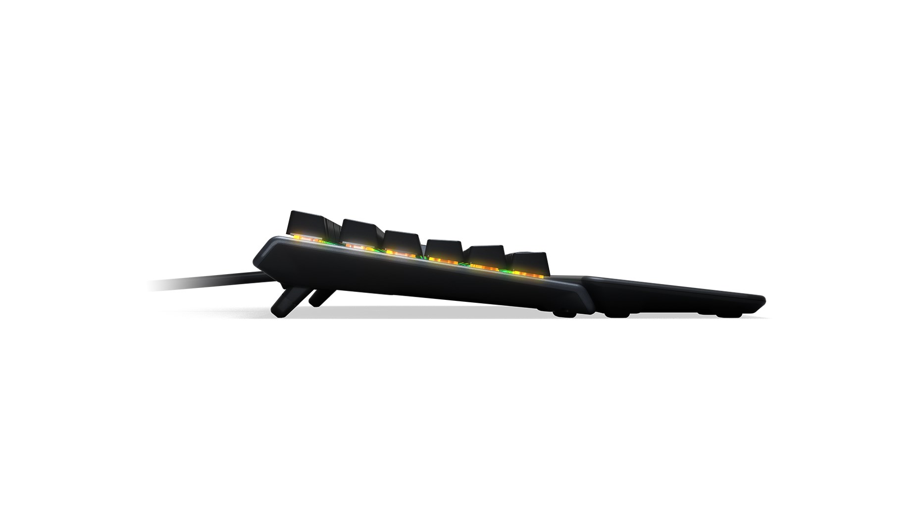 Tastierë lojërash SteelSeries Apex 3, US, RGB, e zezë