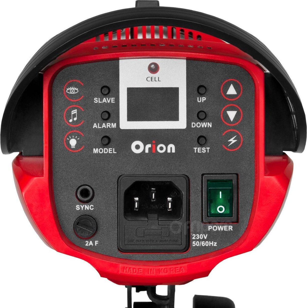 Lampë studio Aurora Orion 400, blic profesional, e bardhë