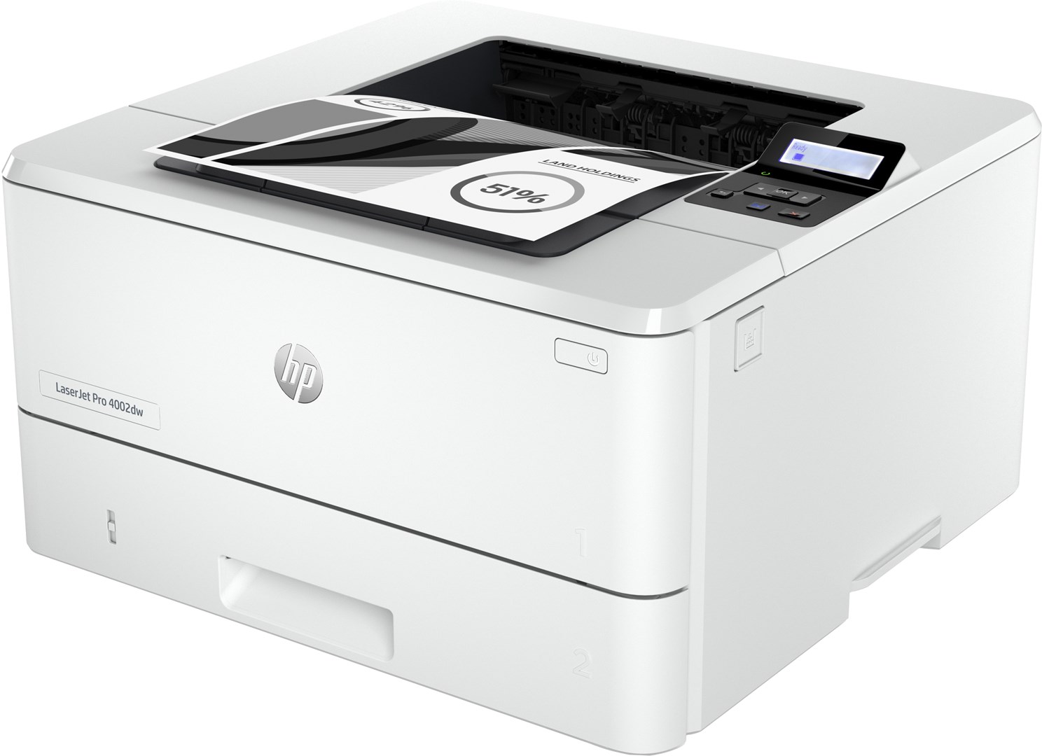 Printer lazer HP LaserJet Pro 4002dw, bardh e zi, WiFi