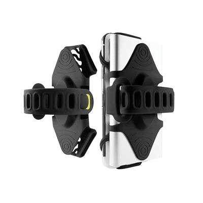 Mbajtëse celulari për biçikletë Bone Collection 2in1, e zezë