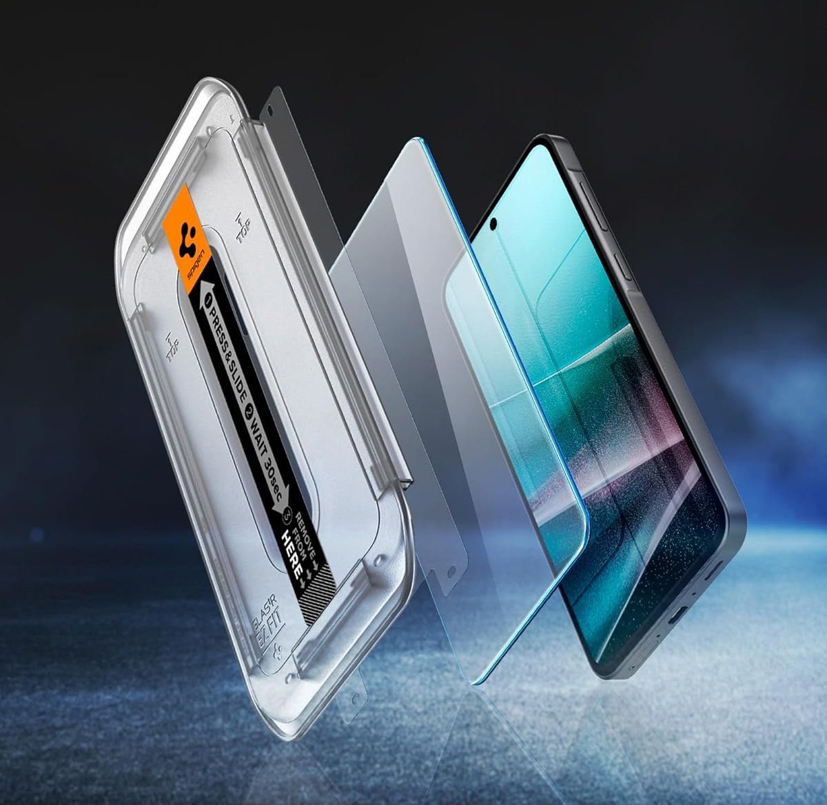 Mbrojtës ekrani Spigen Glass TR EZ Fit, 2 copë, për Samsung Galaxy A36 5G, transparent