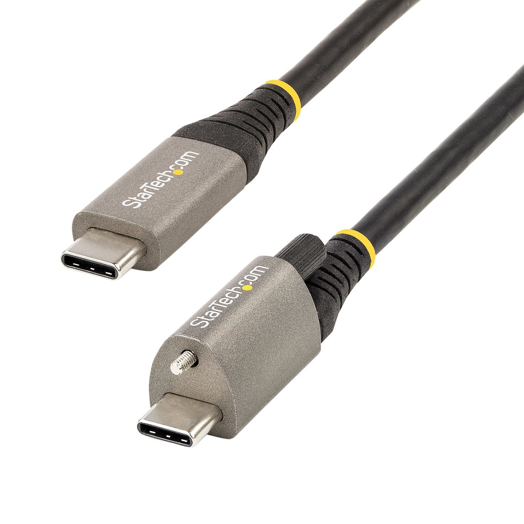 Kabllo USB StarTech.com, USB-C në USB-C, 1m, USB 3.2, e zezë