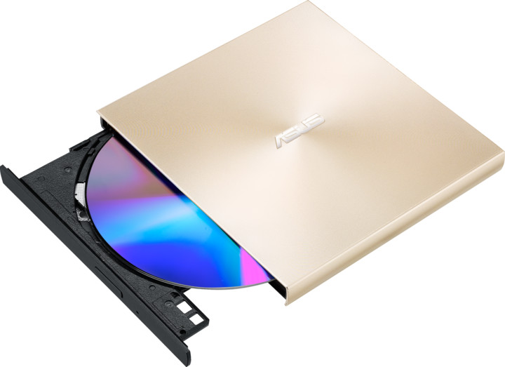 Drive optik ASUS SDRW-08U9M (USB Type-C / A), i jashtëm, i artë