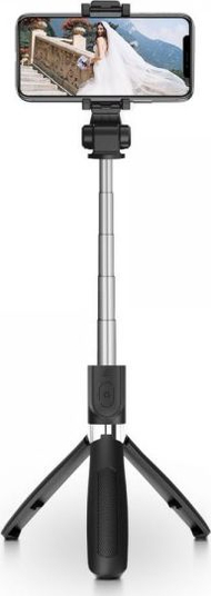 Selfie stick со wifi Tech-Protect, црн