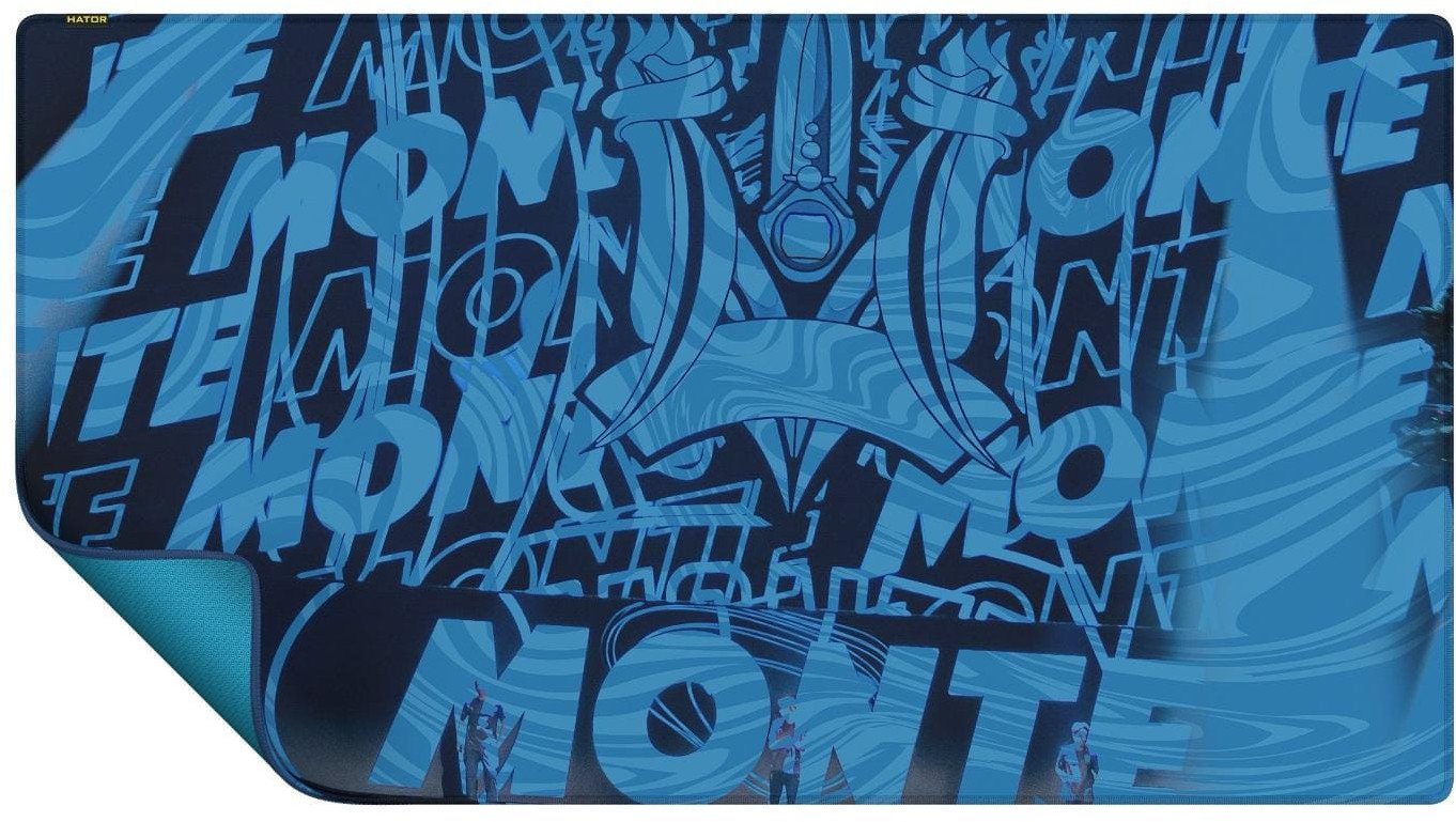Mousepad Hator Tonn Evo 3XL ESport Monte Edition, 1000x550mm, 4mm, i zi