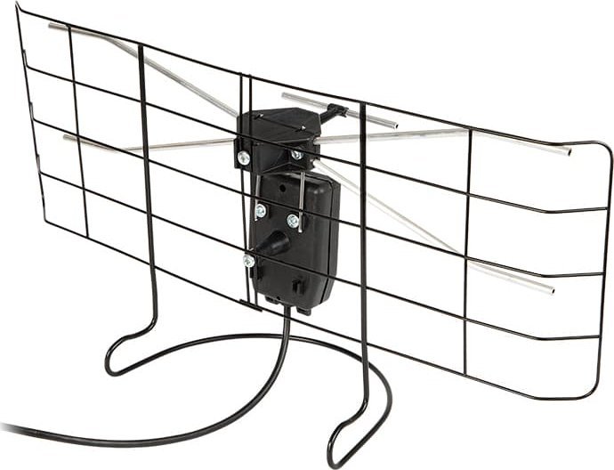 Antena e brendshme TV Blow 6615, aktive, me përforcues sinjali, e zezë