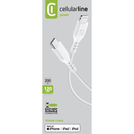CELLULARLINE CTOLIGHTING 120CM CABLE TABLET WHITE