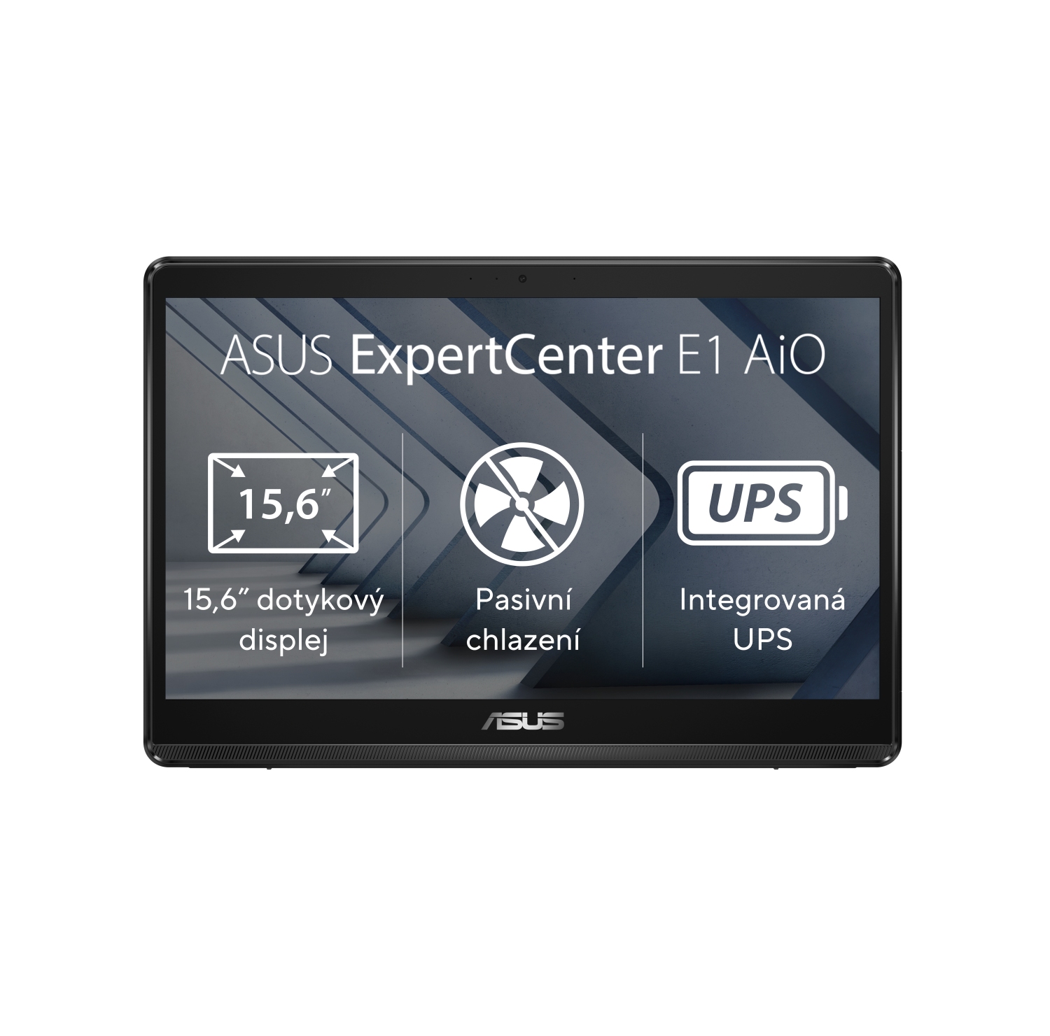 Kompjuter ASUS ExpertCenter E1 AiO E1600, 15,6", FHD, Intel Celeron N4500, 4GB RAM, 128GB SSD NVMe, UHD, i zi