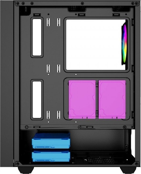 Kasë Gembird Fornax 4000 ARGB, Midi Tower