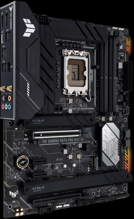 Pllakë amë ASUS TUF GAMING H670-PRO WIFI D4 (DDR4) - Intel H670