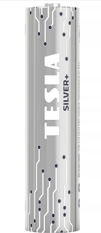 Bateri Tesla SILVER+ AAA, paketim 10 copë, alkaline