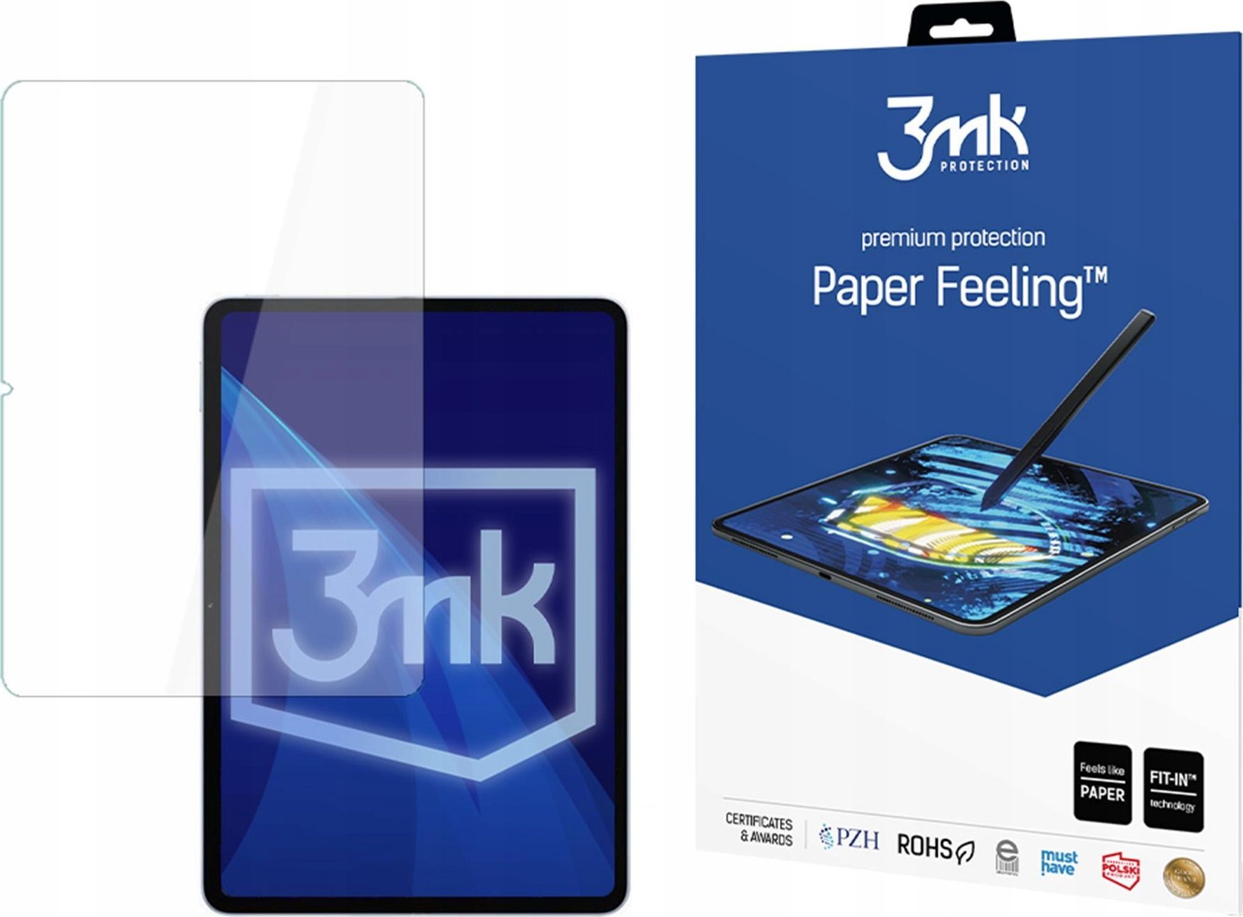 Folio mbrojtëse tablet 3MK Paper Feeling për Xiaomi Pad 7 7 Pro, 1 copë, transparente