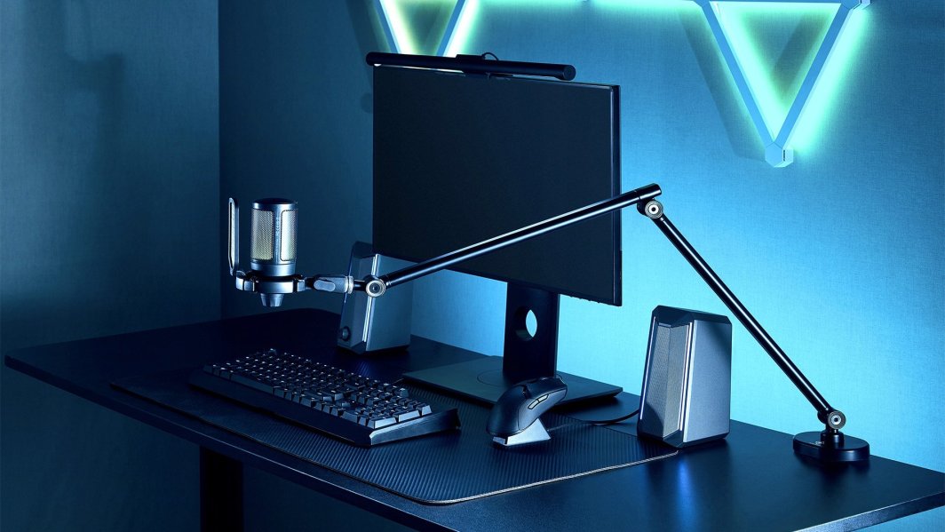 Рачка за микрофон Deltaco Gaming GAM-172, за стриминг, универзална, црна