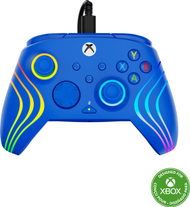 Gamepad Afterglow Wave Wired Controller, me kabllo, ndriçim LED, transparent