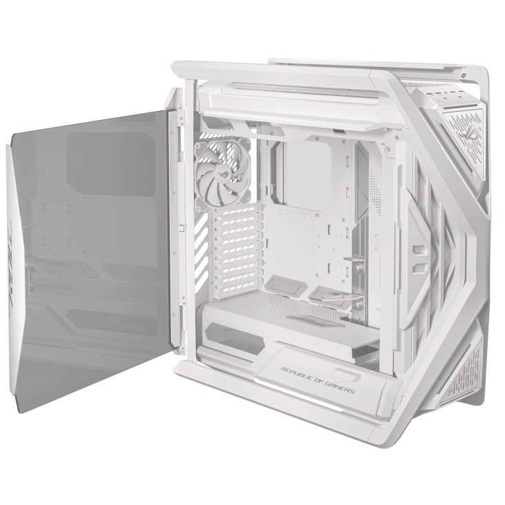 Kasë Asus ROG Hyperion GR701, Midi Tower, e bardhë