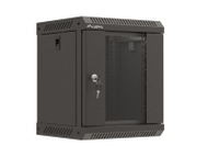 Kabinetë rack muri Lanberg WF10, 10", 6U, 300x300x370 mm, e zezë