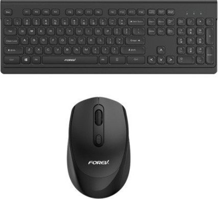 Set tastiere dhe miu wireless FOREV FV W306, 2.4G, 1600 DPI, i zi