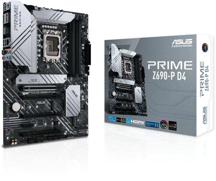 [OUTLET] Pllakë amë ASUS PRIME Z690-P D4 - Intel Z690