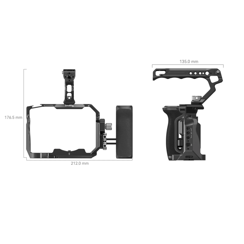 SmallRig Advanced Cage Kit for Sony Alpha 7R V / Alpha 7 IV / Alpha 7S III