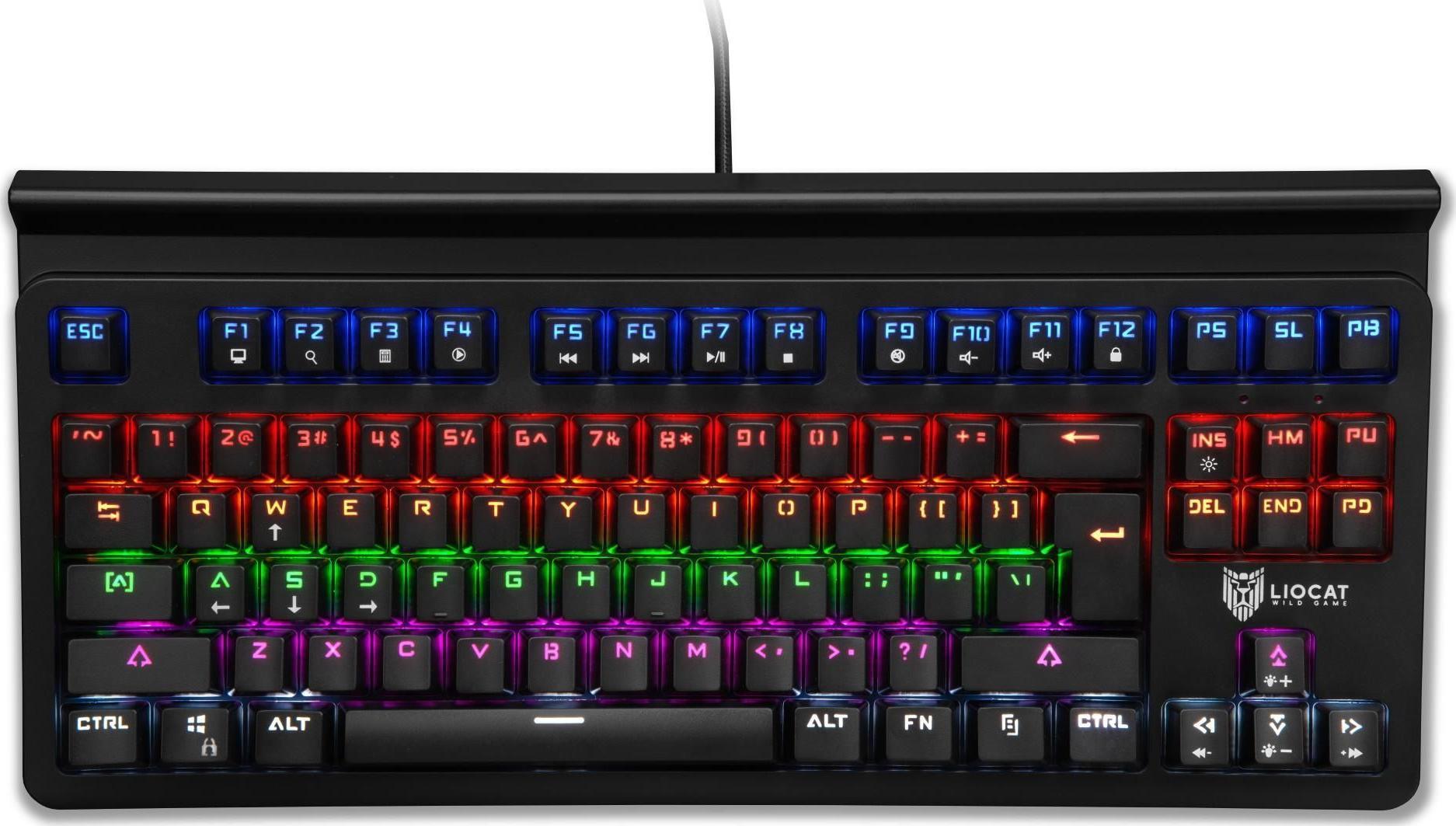 Tastierë gaming Liocat KX 365 CM, mekanike, QWERTY, e zezë