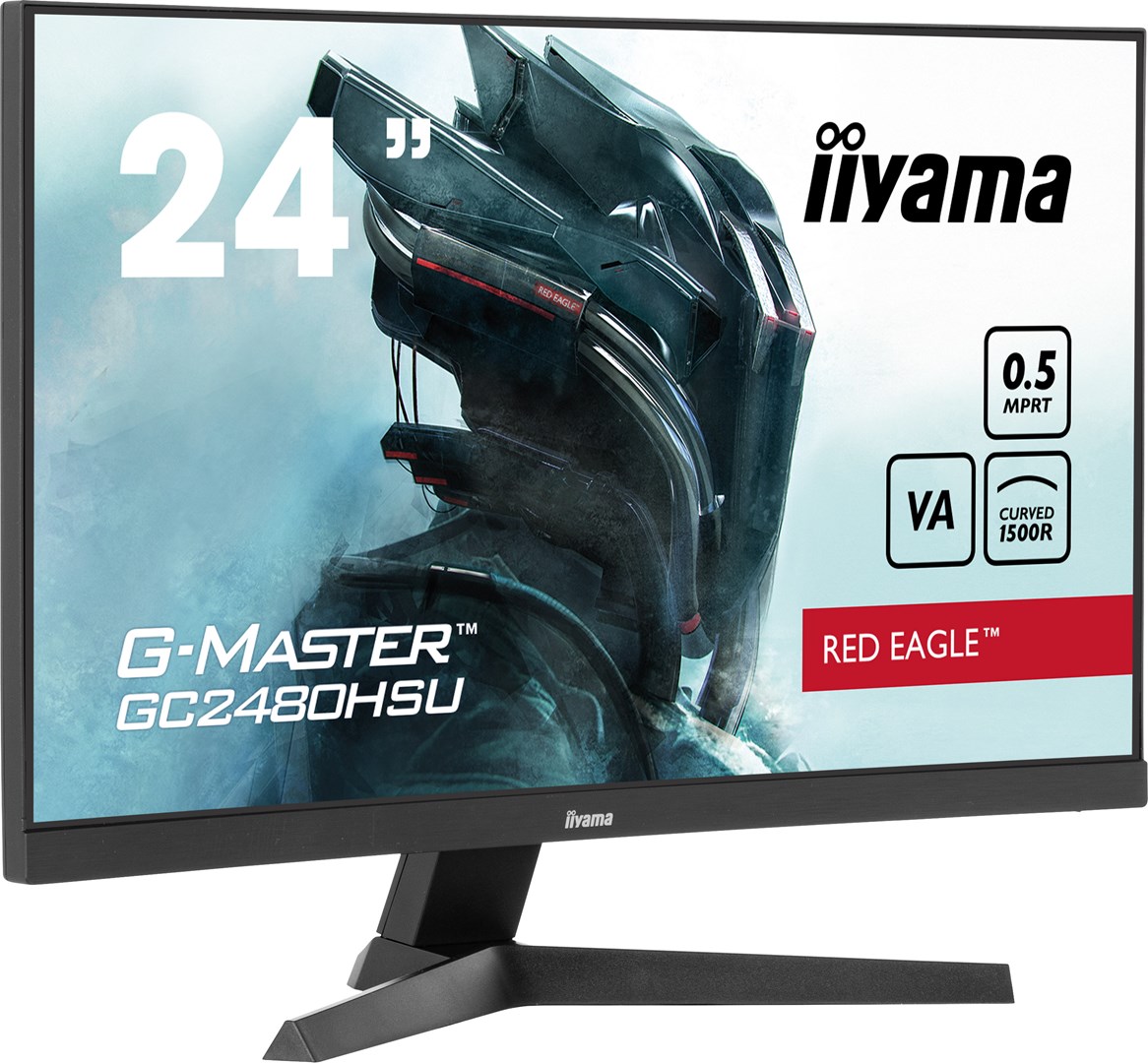 Monitor iiyama G-Master Red Eagle GC2480HSU-B1, 24", Full HD, 180Hz, i zi
