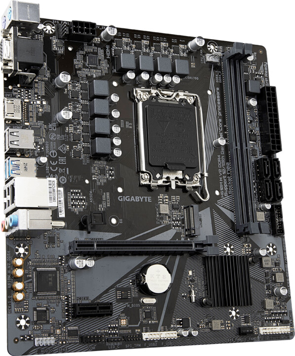Pllakë amë GIGABYTE H610M H V2 DDR4 - Intel H610