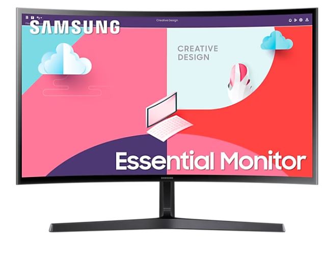 Monitor Samsung S366C, 27", VA, FHD, i zi