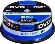 Disk DVD Intenso DVD+R DL 8.5 GB 8x, 25 copë