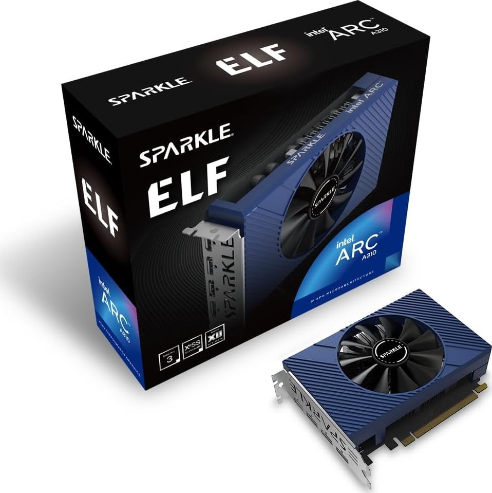 Kartelë grafike Sparkle Arc A310 ELF 4GB GDDR6