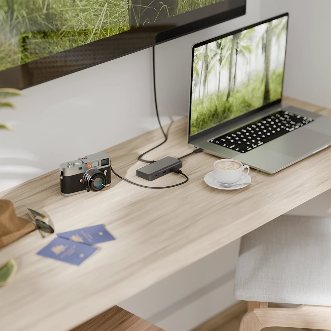 Dok universal video ALOGIC Fusion Pro NEXUS, USB C, 4K, gri
