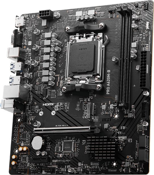 Pllakë amë MSI PRO A620M-B, AMD A620, Socket AM5, Micro ATX