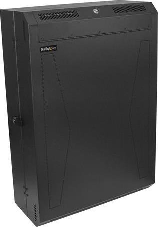Kабинет вертикален серверски StarTech.com 6U, 30\", ѕиден монтажен, метален црн