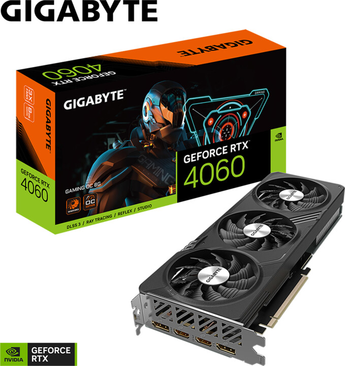 [OUTLET] Kartelë grafike GIGABYTE GeForce RTX 4060 GAMING OC 8G, 8GB GDDR6