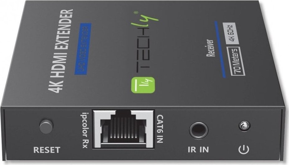 Sistem transmetimi AV Techly Extender HDMI, 4K 60Hz, Cat.6/6a/7, deri 70m