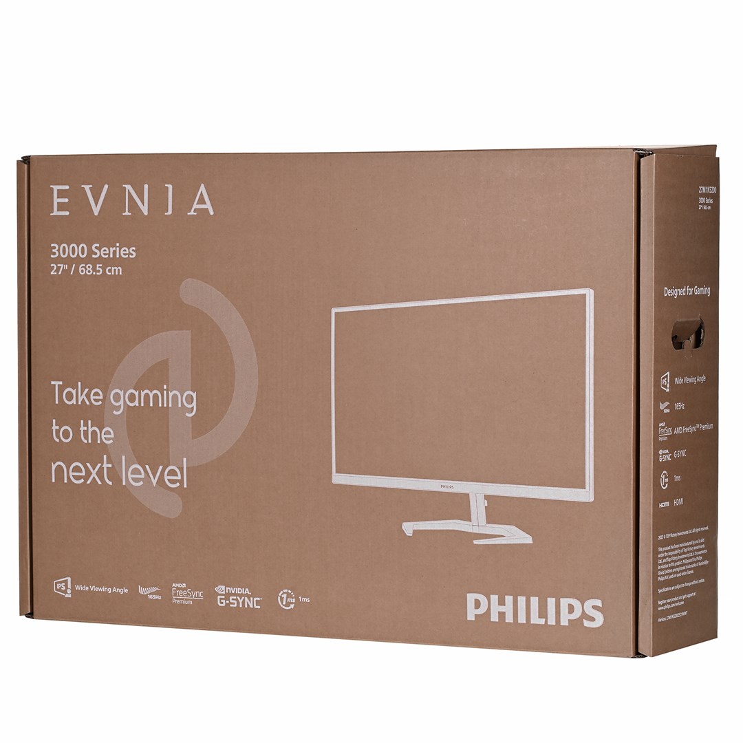 Monitor Philips 27M1N3200ZS/00 computer, 27", 1920 x 1080, 165 Hz, i zi