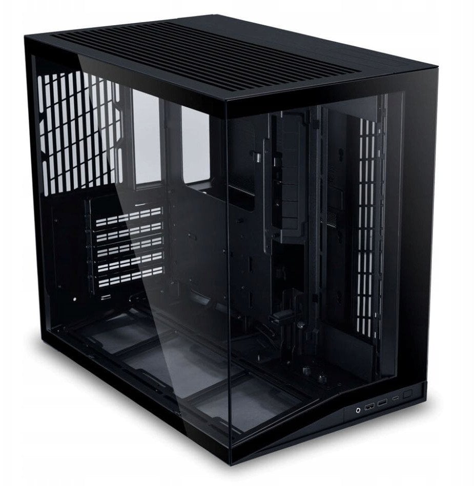 Kullë kompjuterike Lian Li O11 Dynamic Mini V2, ATX, dy dhoma, e zezë