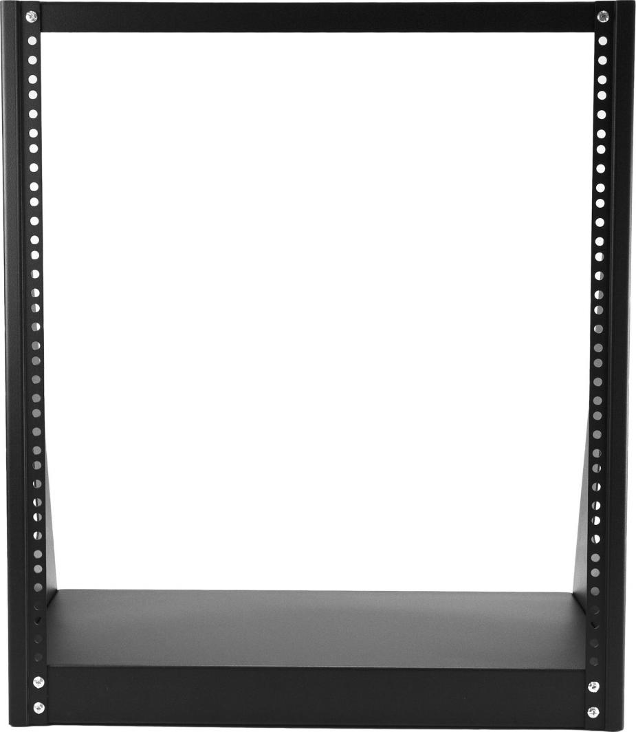 Raft serverik StarTech 2-Post 12U, 19", desktop kompakt, metalik i zi