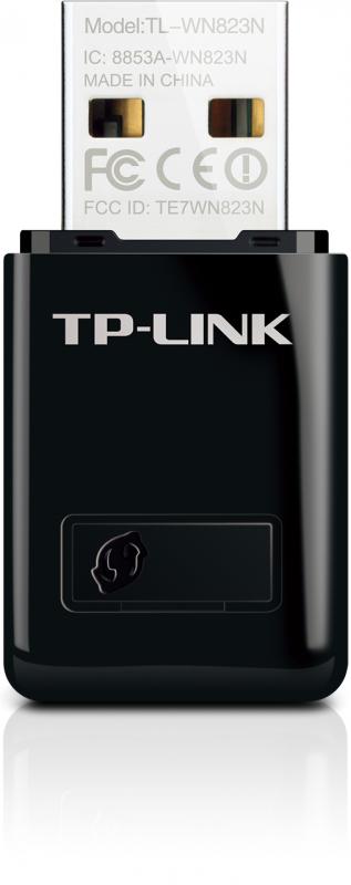Adapter wireless TP-Link TL-WN823N, 300Mbps, USB, i zi