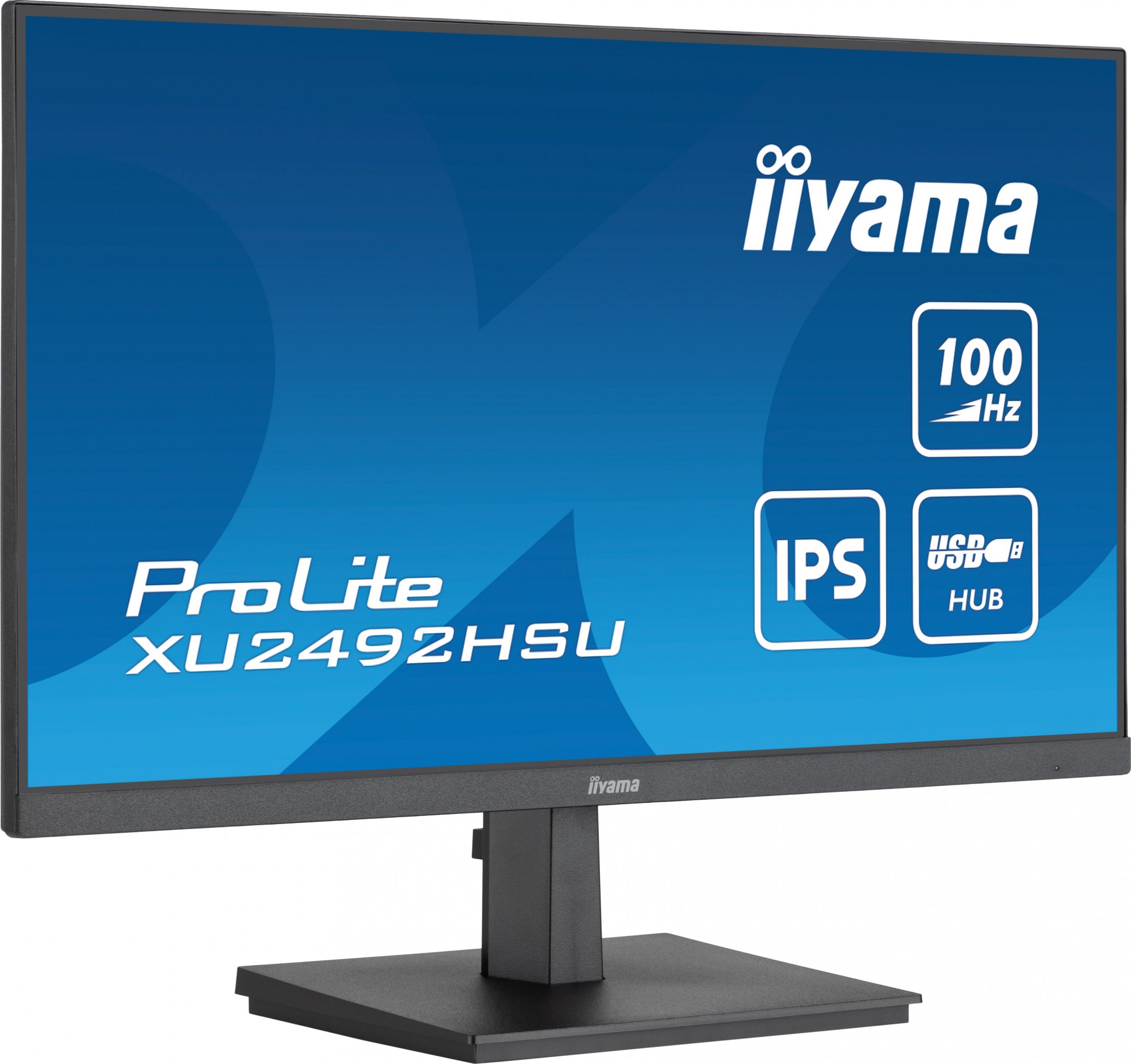Monitor iiyama ProLite XU2492HSU-B6, 24", 100Hz, Full HD, i zi