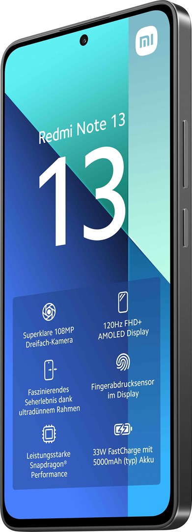 Celular Xiaomi Redmi Note 13 256GB, 6.67", 8GB RAM, 4G, i zi