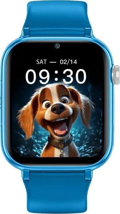 Smartwatch Maxcom FW59 Kiddo, për fëmijë, GPS, blu